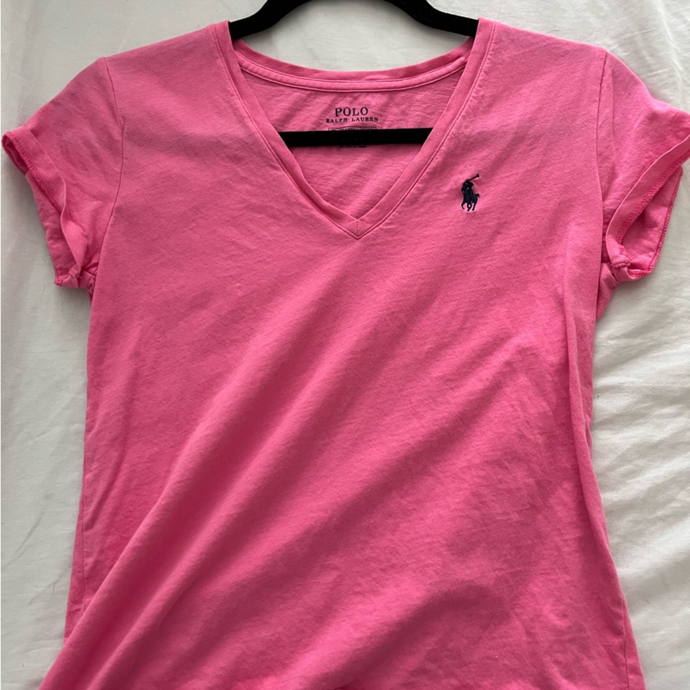 Pink Polo t shirt